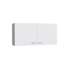 TUHOME Napoles Double Door Wall-Mounted Storage Cabinet - N/A