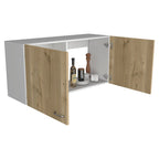 TUHOME Napoles Double Door Wall-Mounted Storage Cabinet - N/A