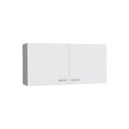 TUHOME Napoles Double Door Wall-Mounted Storage Cabinet - N/A