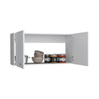 TUHOME Napoles Double Door Wall-Mounted Storage Cabinet - N/A