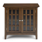 WYNDENHALL Halifax SOLID WOOD 37 inch Wide Transitional Medium Storage Cabinet - 37w x 17d x 36 h