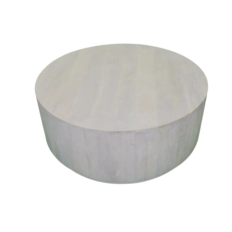 Carolina Living Tamia 42 Round Wooden Coffee Table - Elm