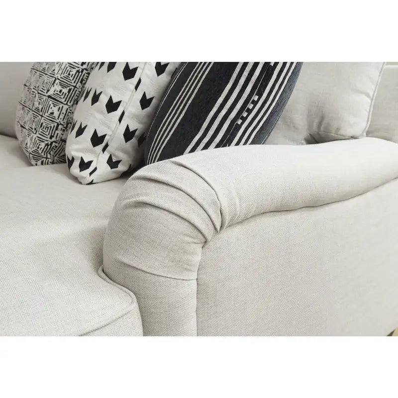 Signature Design by Ashley Huntsworth Dove Gray 4-Piece Sectional with Chaise - 128W x 99D x 38H