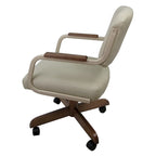 Swivel Tilt Kitchen Caster Chair with Wheels M-115 - 18 inch Seat
