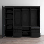 Monaco 3D-EX Wardrobe with 1 Mirror