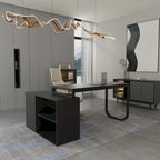 Timechee 55-inch L Shaped Office Computer Desk w/ Drawers