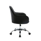 Porthos Home Noa Home Office Desk Chair, Fabric And Roller Wheels