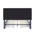 Rhiv Art Deco Upholstered 4-drawer Storage Bed by Furniture of America