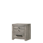 Perrine 6 Piece Gray Platform Bedroom Set