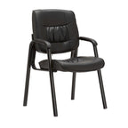 BTExpert Premium Leather Office Executive Waiting Room Guest/Reception Side Conference Chair