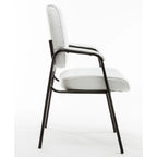 BTExpert Premium Leather Office Executive Waiting Room Guest/Reception Side Conference Chair