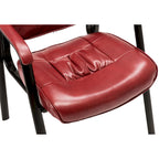 BTExpert Premium Leather Office Executive Waiting Room Guest/Reception Side Conference Chair