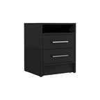 Modern 2-Drawer Nightstand End Table