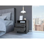 Modern 2-Drawer Nightstand End Table
