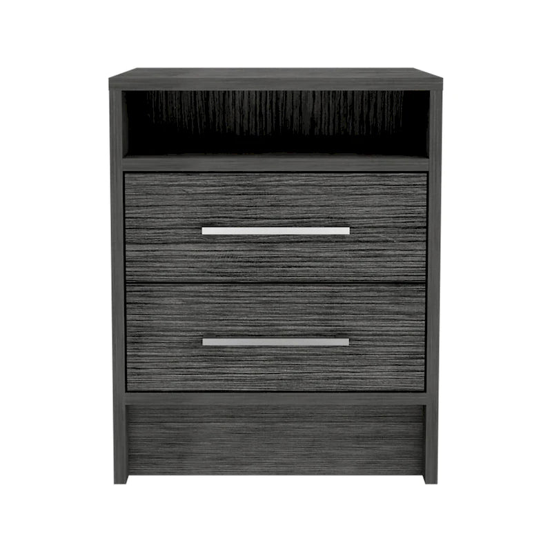 Modern 2-Drawer Nightstand End Table