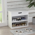 Shoe Storage Bench Rack with Seat