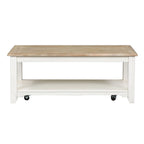 Libberty Funriture Summerville Rectangular Cocktail Table with Castors