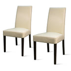 Bicast Leather Dining Chair, Set of 2