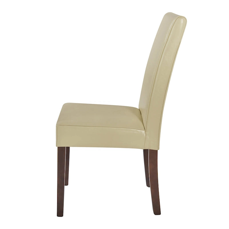 Bicast Leather Dining Chair, Set of 2