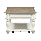 Magnolia Manor Antique White Lift Top Cocktail Table