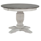 7-Piece Rustic Wood Dining Set
