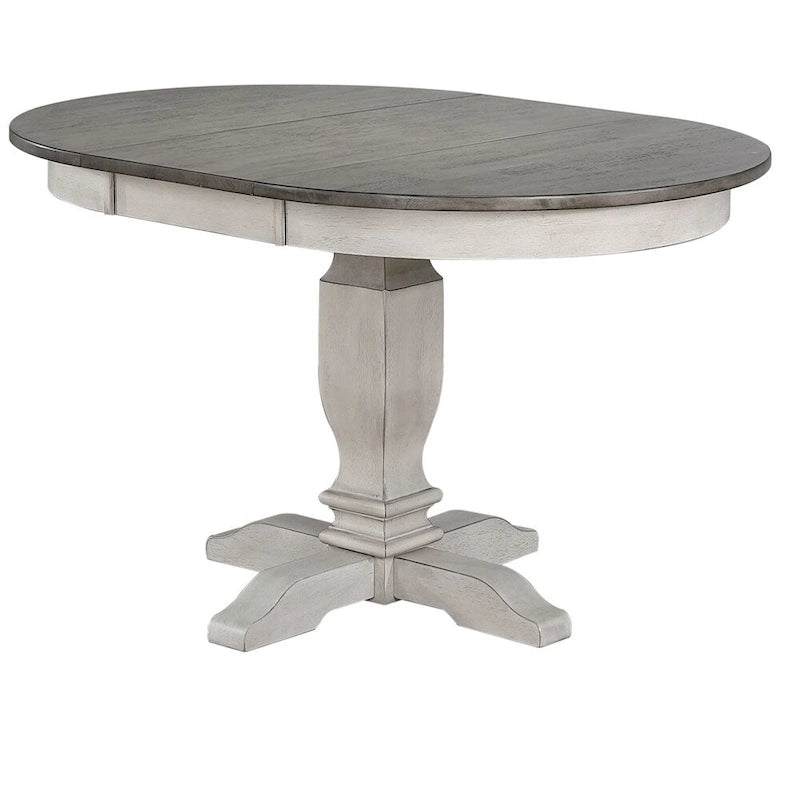 7-Piece Rustic Wood Dining Set