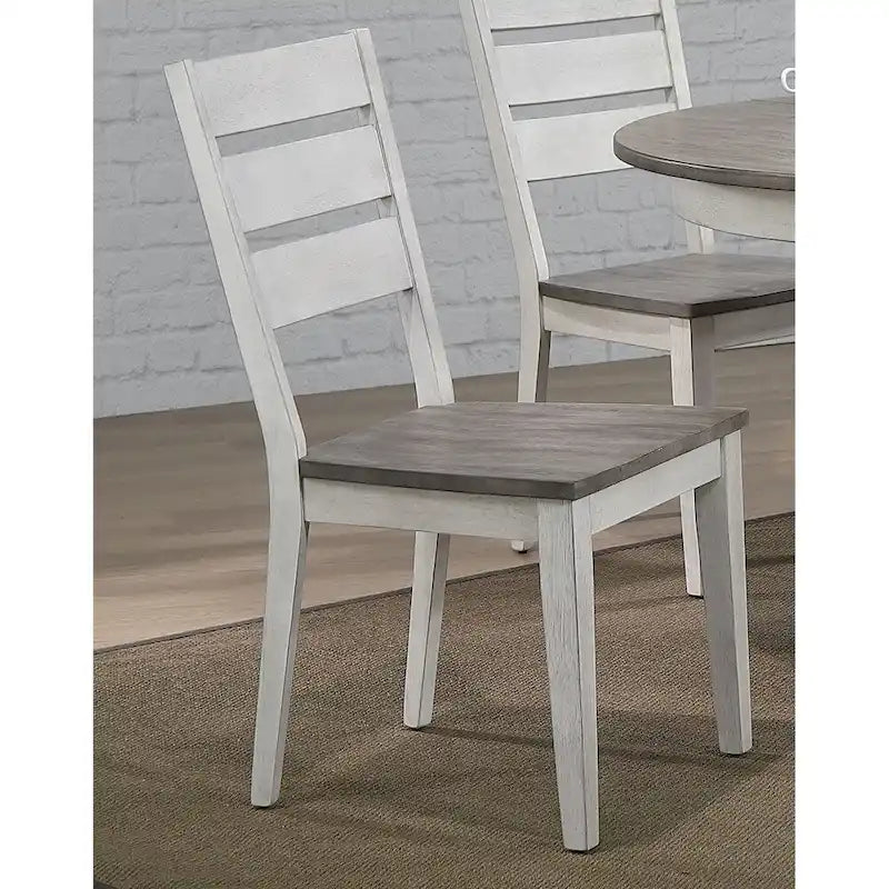 7-Piece Rustic Wood Dining Set