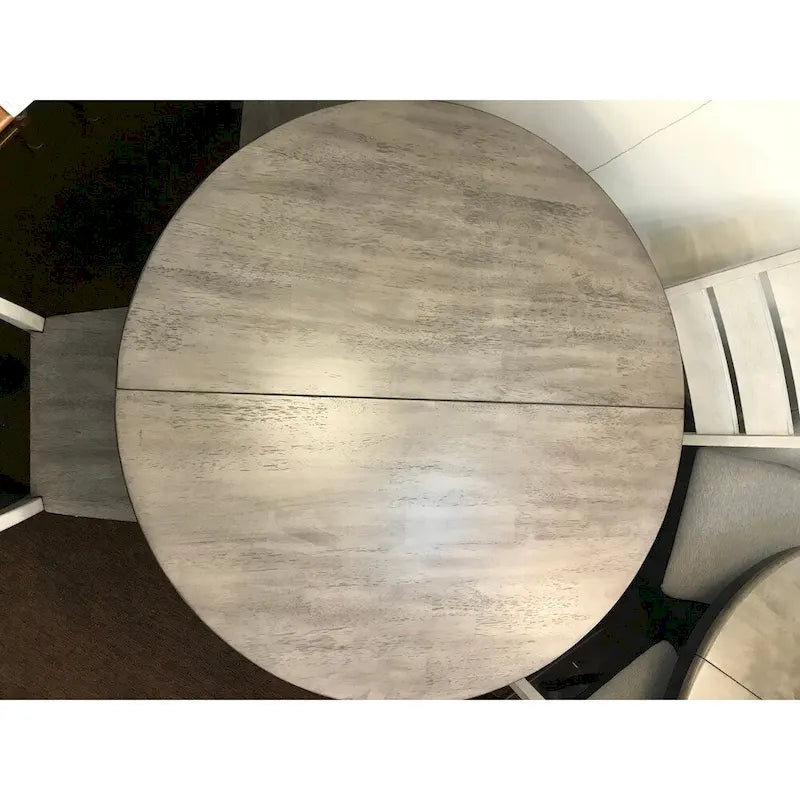 7-Piece Rustic Wood Dining Set