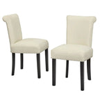 Nailhead Parsons Dining Chair, Set of 2