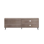 TV Stand for up to TV's with Adjustable Shelf and Storage Drawers