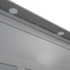 Murphy Bed Wall Bed with Shelves, Drawers and LED Lights
