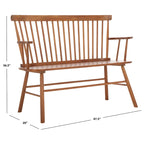 Spindleback Settee – Farmhouse Style Accent Bench