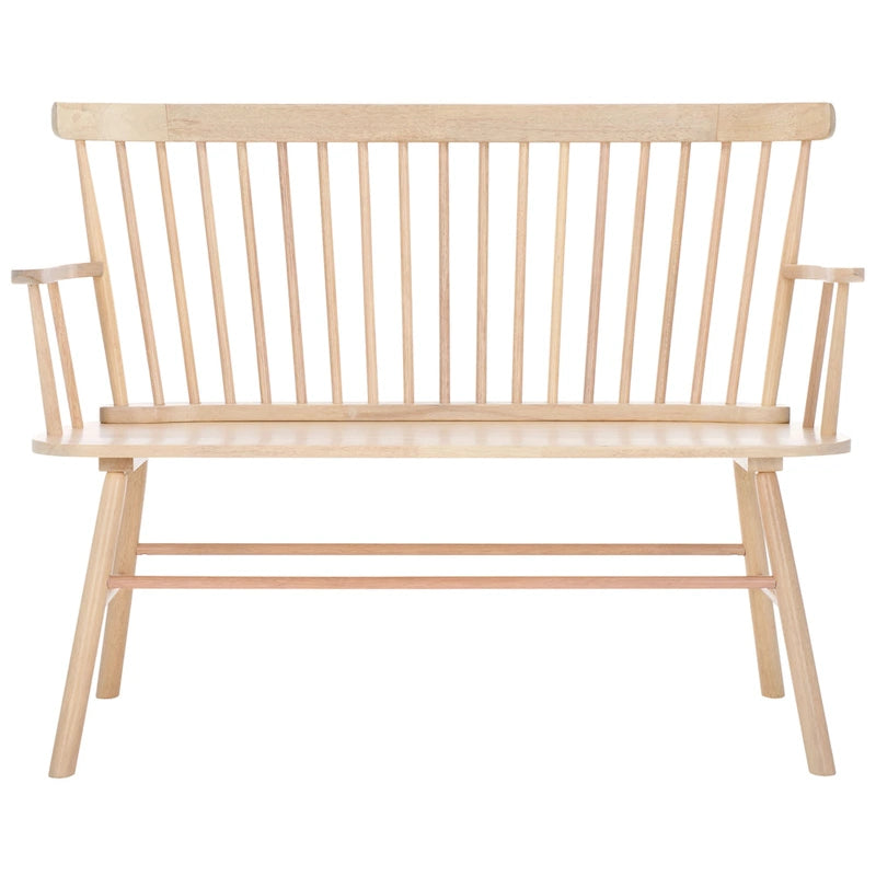 Spindleback Settee – Farmhouse Style Accent Bench