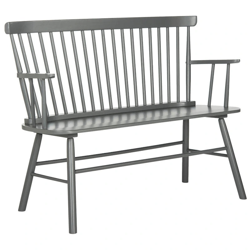 Spindleback Settee – Farmhouse Style Accent Bench
