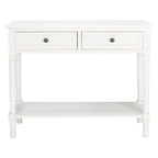 SAFAVIEH Tinnie 2-Drawer Console Table - 36 W x 13 L x 29.5 H - 36Wx13Dx30H