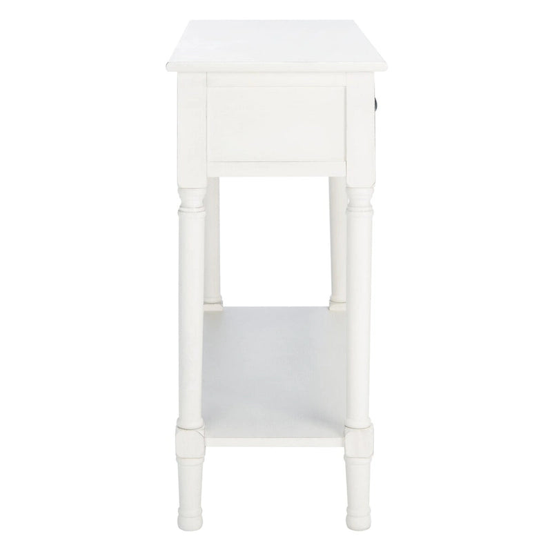 SAFAVIEH Tinnie 2-Drawer Console Table - 36 W x 13 L x 29.5 H - 36Wx13Dx30H