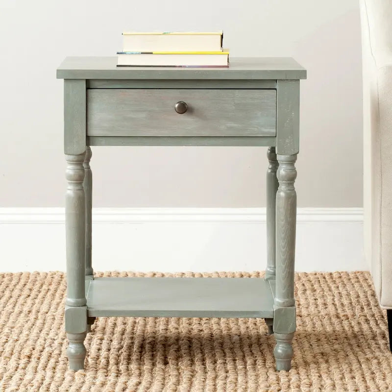 SAFAVIEH Wendel Accent Table - 20 x 16 x 25 - 20Wx16Dx25H