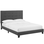 Copper Grove Bienhoa Queen Button-tufted Upholstered Platform Bed