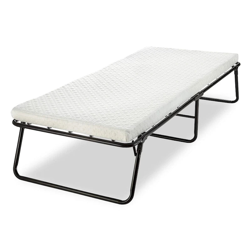 Onetan, 14 Folding Bed with Luxurious Memory Foam Mattress, Portable Guest Bed