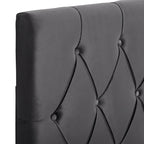 CorLiving Catalina Full/Double Velvet Headboard