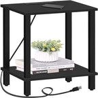 End Table with Charging Station