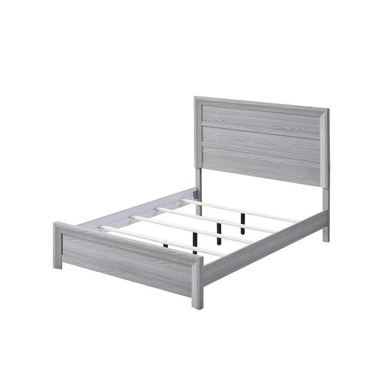 Essa 3 Piece Gray Panel Bedroom Set