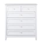 solid Wood spray-painted drawer dresser bar,buffet tableware cabinet lockers buffet server console table lockers