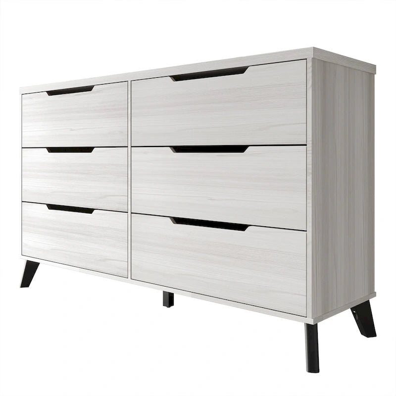 Chic Vintage-Style Wooden Dresser