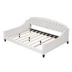 Modern Luxury Tufted Button Daybed, Full
