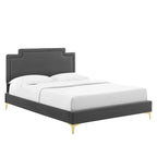 Liva Performance Velvet King Bed
