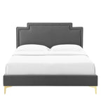 Liva Performance Velvet King Bed
