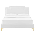 Liva Performance Velvet King Bed
