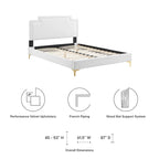 Liva Performance Velvet King Bed