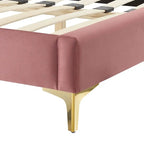 Liva Performance Velvet King Bed